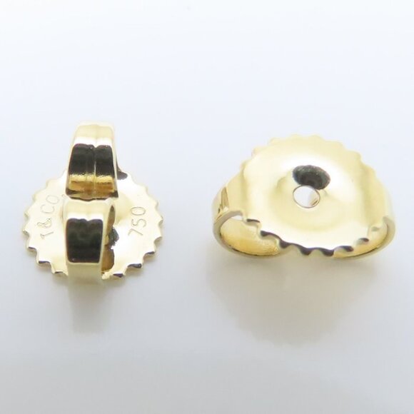 TIFFANY 18k Gold Earrings - Picture 4 of 7